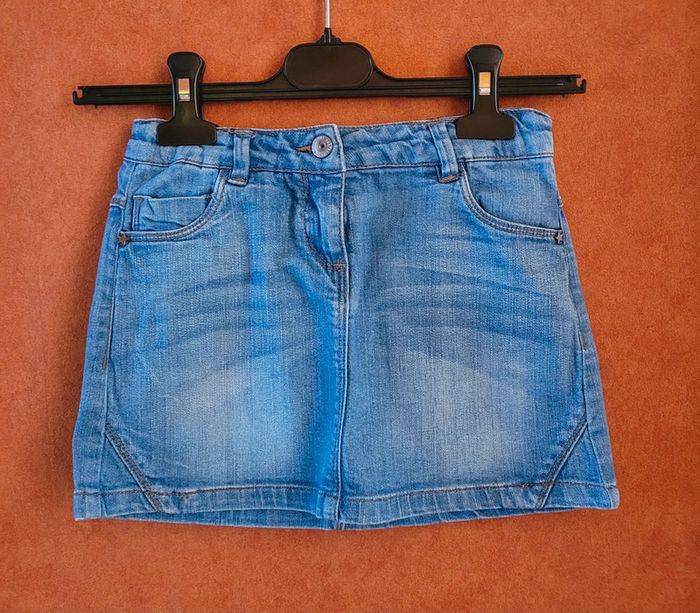 Jupe en jean ajustable