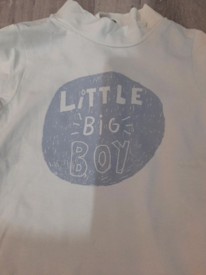 Tee shirt manches longues 9 mois - photo numéro 2