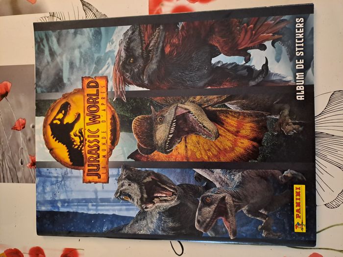 Album Jurassic World vierge Panini NEUF