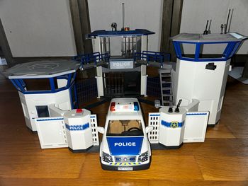 Lot  Playmobil police