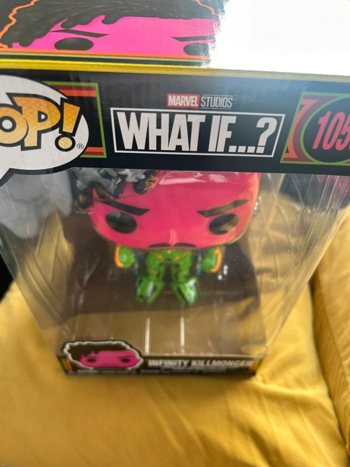 Funko Marvel Studios What if?Infinity Killmonger Bobble-Head 10" Figure 1058 - photo numéro 8