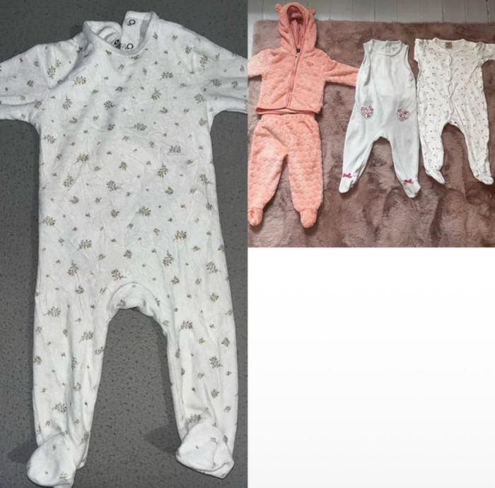 Lot vêtement bébé fille 9 mois - photo numéro 2