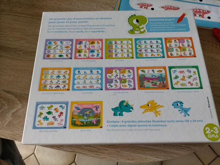 Jeux baby électro dinausaures - photo numéro 2