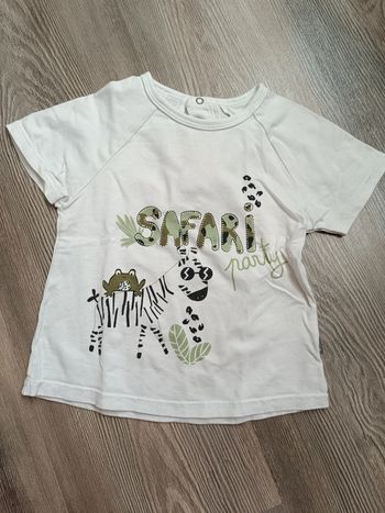 T-shirt petit béguin 92 cm