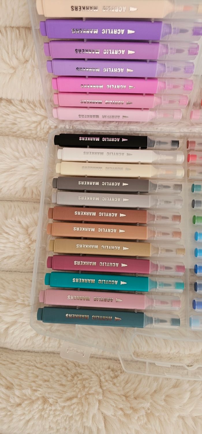 Lot de 48 marqueurs acrylique Neufs - photo numéro 5