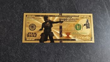 Billet Star Wars Echo - Bad Batch Collector Gold Doré card carte idée cadeau