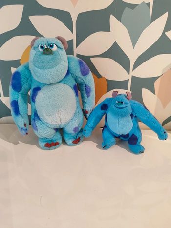 Peluche sully monstre et compagnie