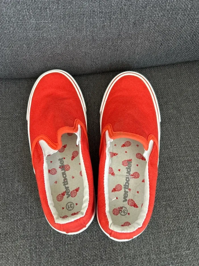 Chaussures en toile garçon, neuve, taille 31, Verbaudet - photo numéro 4
