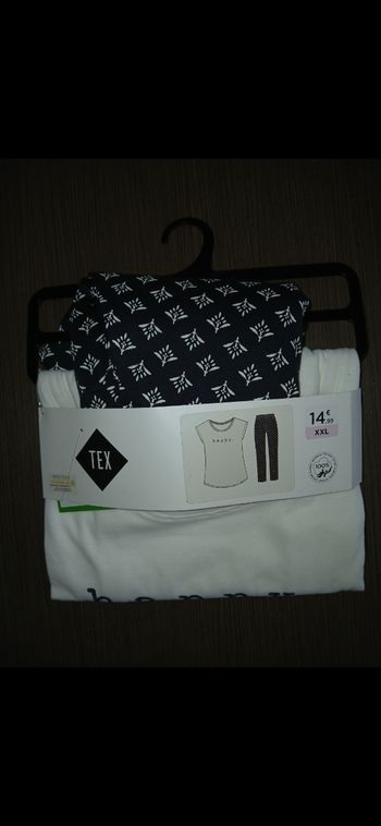 Ensemble pyjamas femme en coton XXL