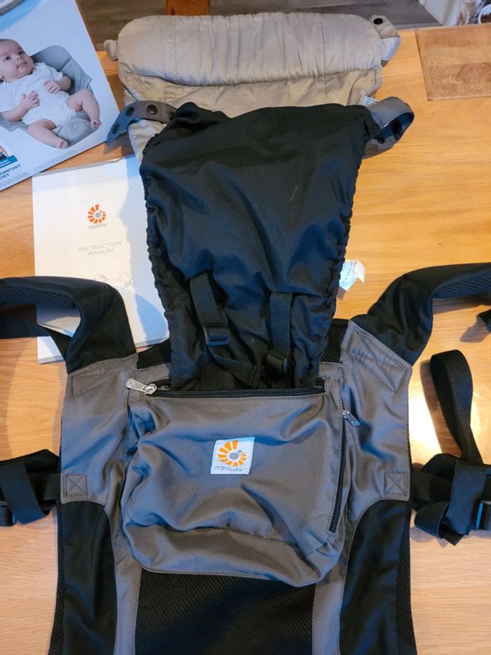 Porte-bébé ergobaby performance avec reducteur - photo numéro 9