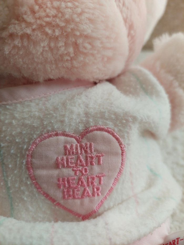 Heart to heart Mini Bear - ourson rose - photo numéro 5