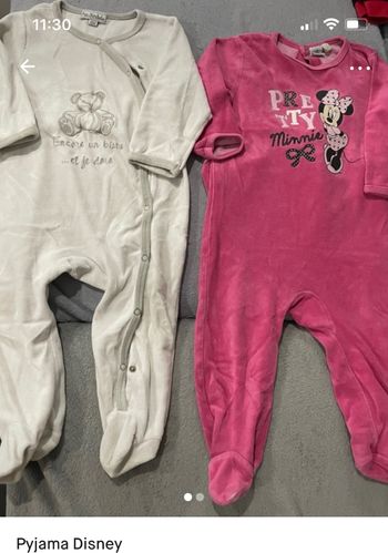 Lots de 2. Pyjamas Disney