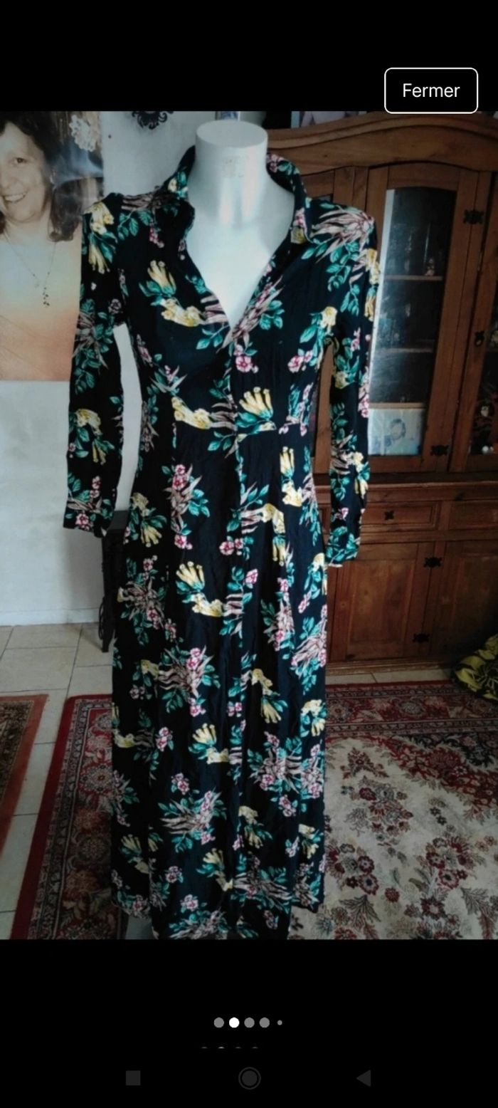 Très belle robe longue f51