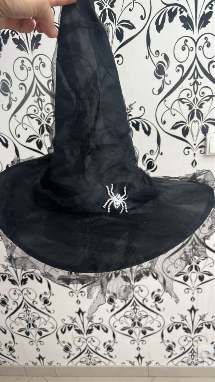 Robe sorcière + chapeau - photo numéro 6