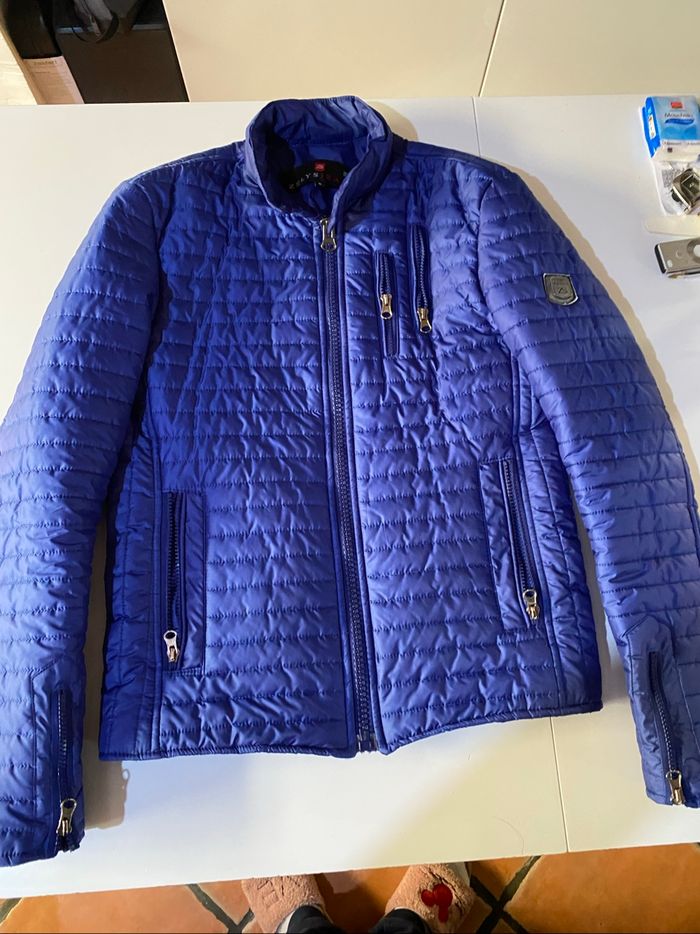 Doudoune bleu  homme zelys taille s