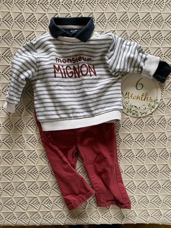 Ensemble 3 pièces 6 mois