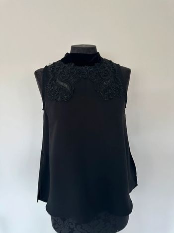 Débardeur noir Zara