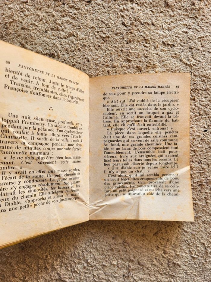 Fantômette et la maison hantée – Georges Chaulet, Nouvelle Bibliothèque Rose, 1971 - Édition Vintage - photo numéro 7