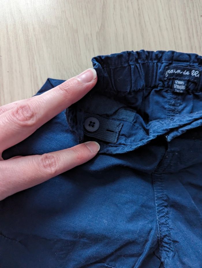 Short bleu - photo numéro 3