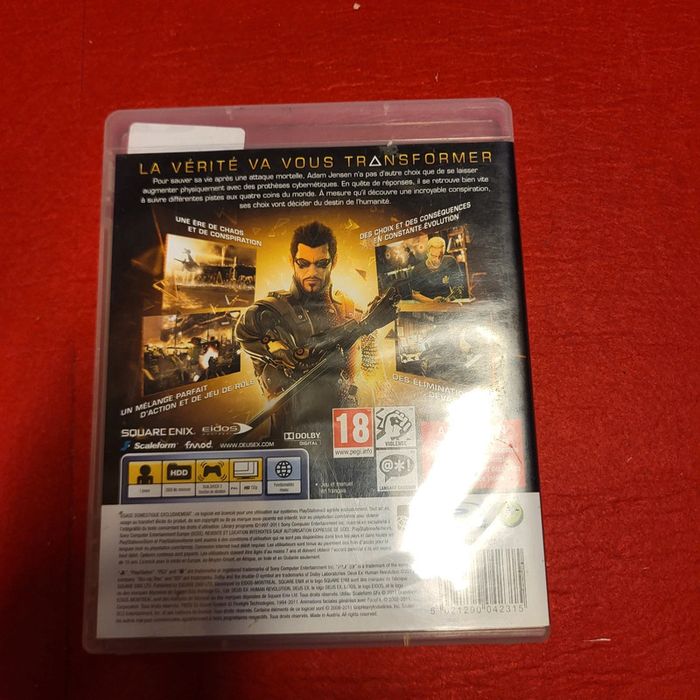 Jeux Ps3 PlayStation 3 Deus Ex Human Révolution - photo numéro 3