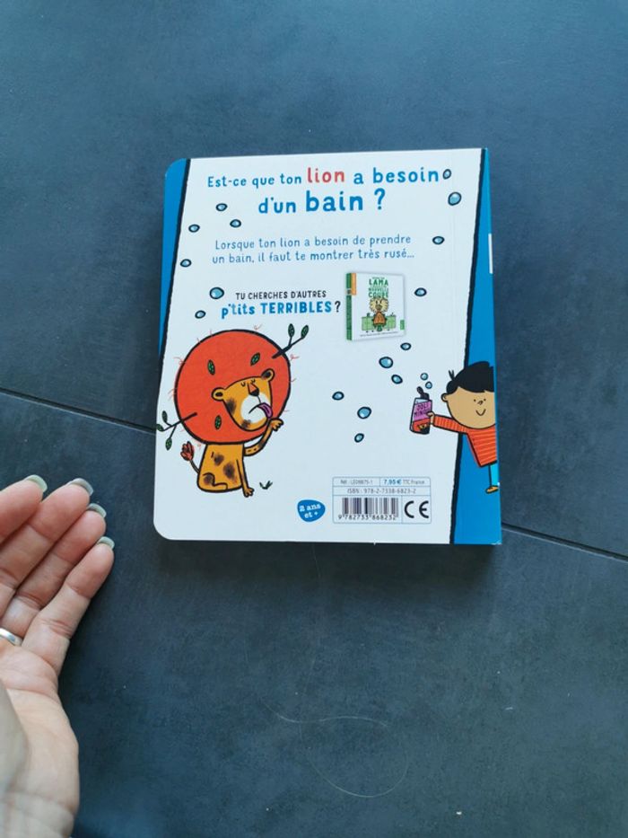 Livre bébé neuf quand ton lion a besoin d'un bain - photo numéro 6