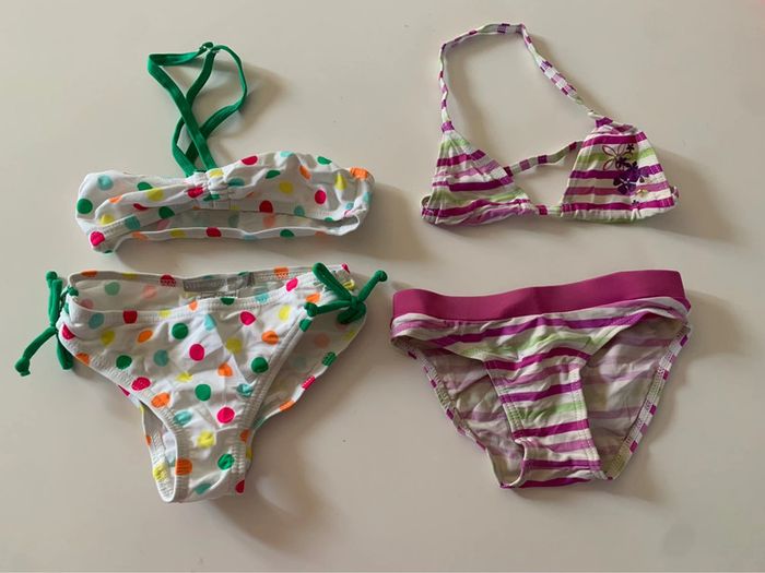 Lot maillot 2 pièces 36 mois