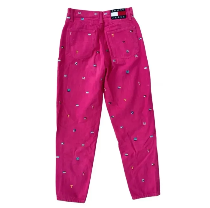 Jean mom rose Tommy Hilfiger TBE Taille 36 - photo numéro 2