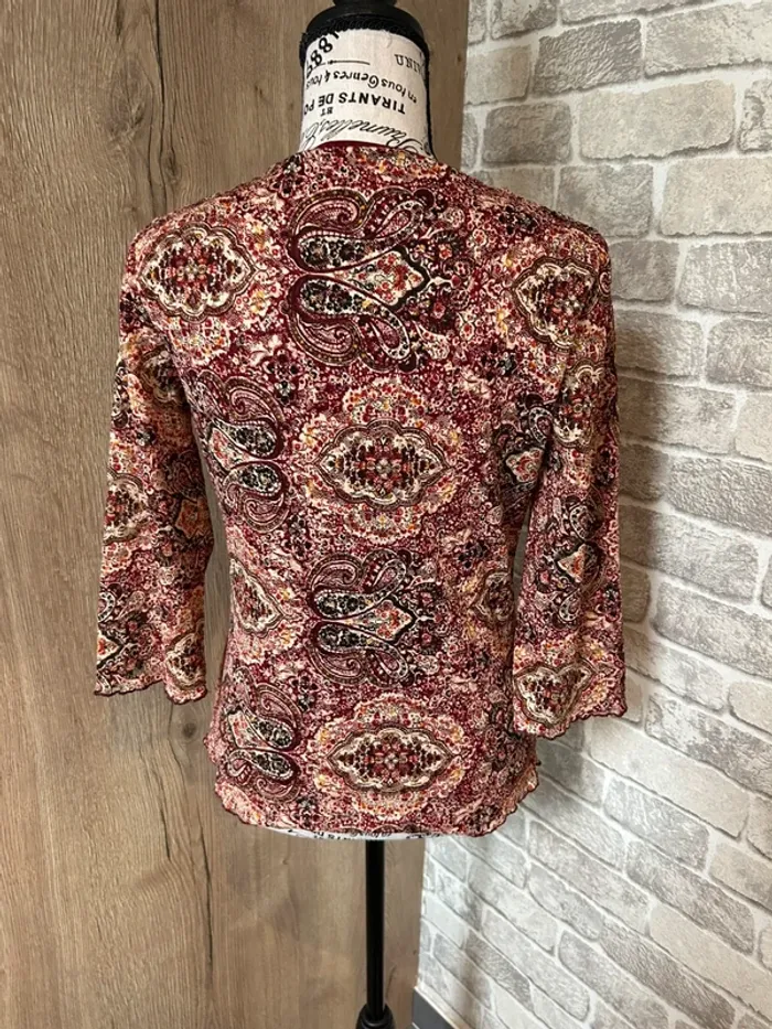 Blouse vintage femme taille 36 - photo numéro 3