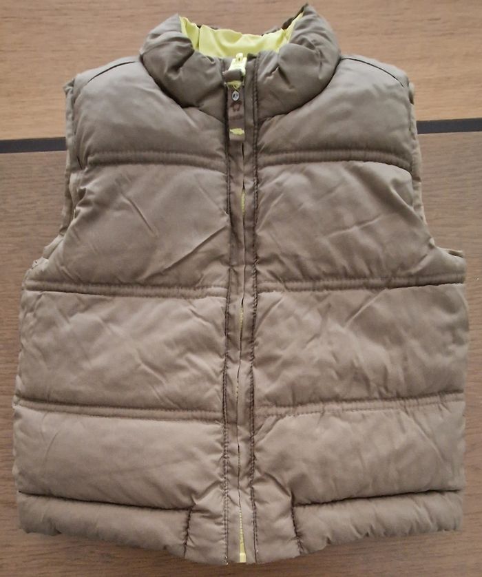 Blouson sans manches réversible okaïdi garçon neuf  18 mois - photo numéro 2