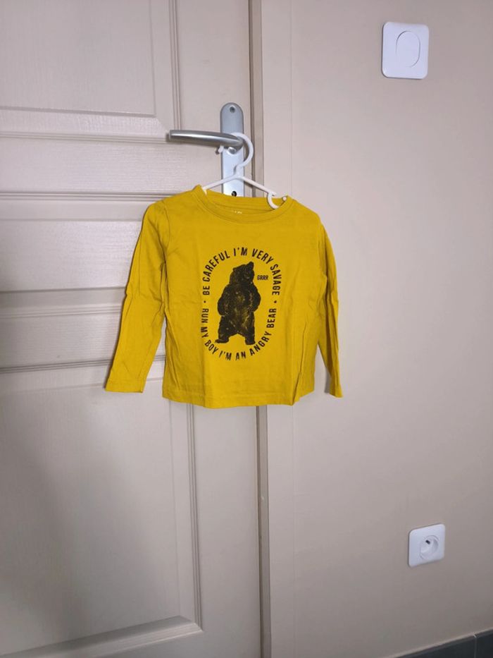 Lot de 3 tee shirt manches longues 24 mois - photo numéro 3