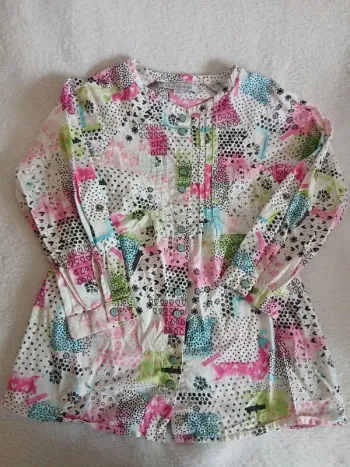 Jolie robe tunique 4 ans