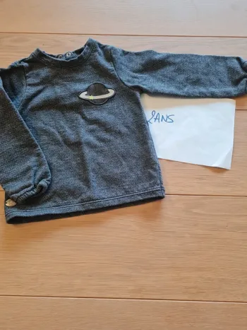 Pull planate paillettes