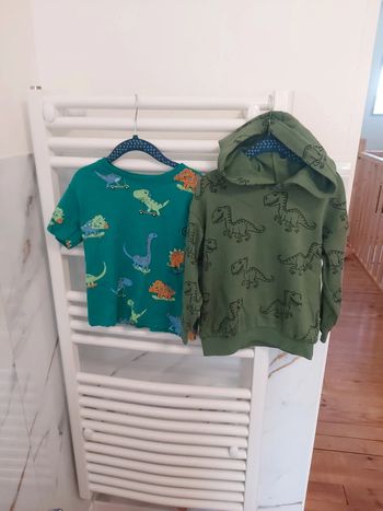 Lot vêtements  dinosaure