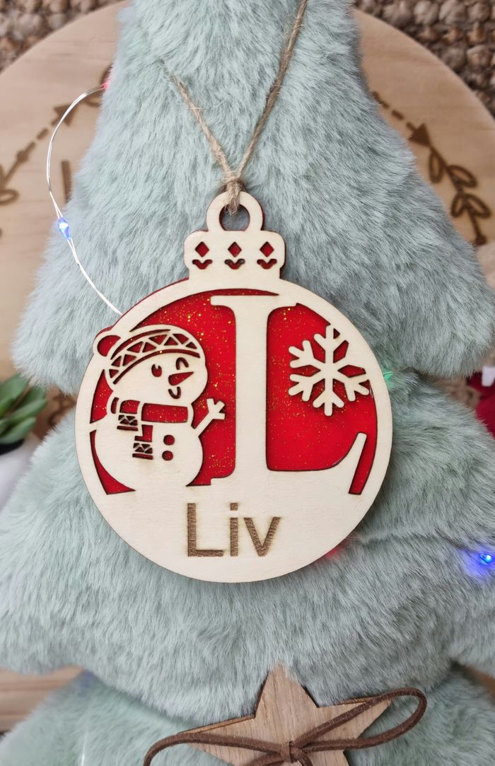 Boule de Noël Prénom - photo numéro 2