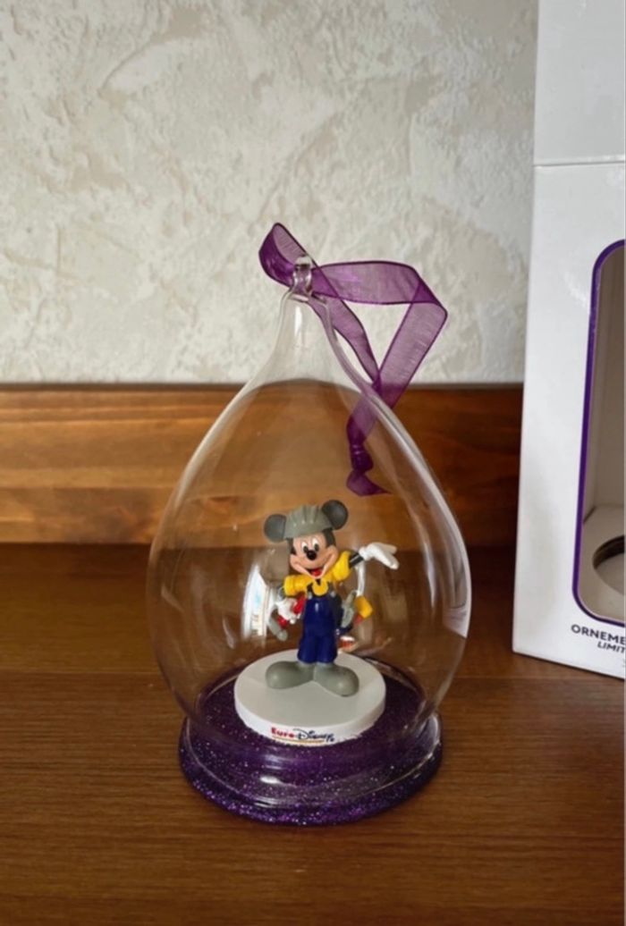 Ornement/ décoration de sapin de Noël 🎄 Mickey DisneylandParis Neuf