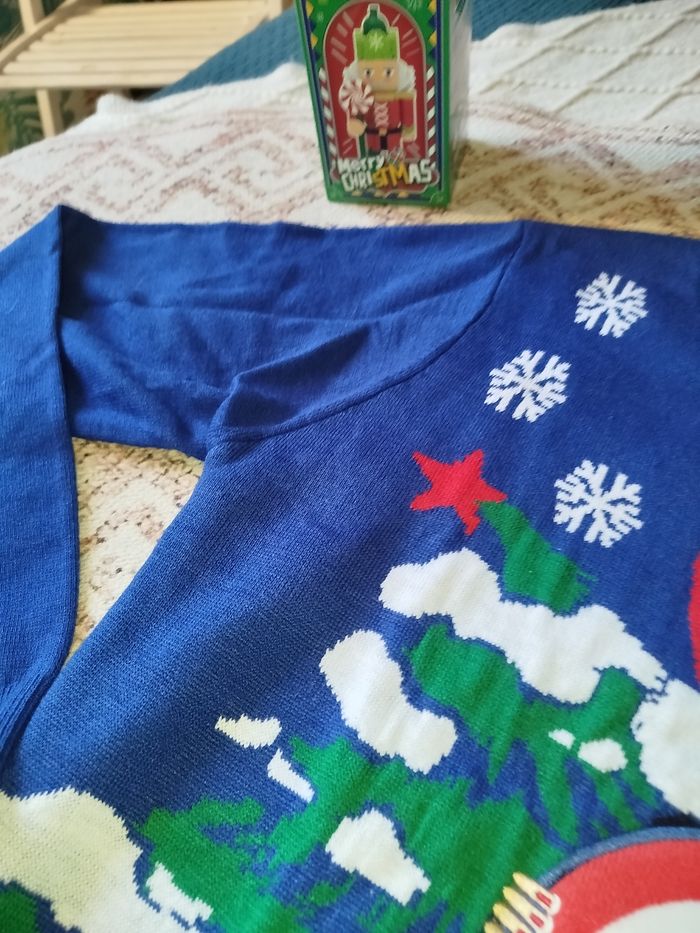 Pull de Noël mixte taille M - photo numéro 7