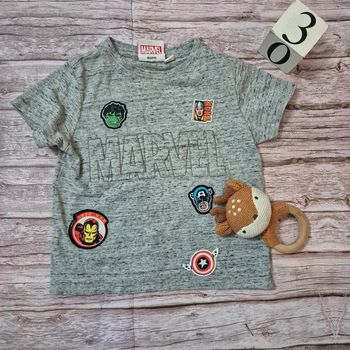 T shirt gris marvel Comics Taille 3 ans