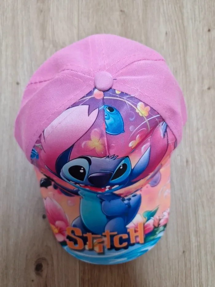 Casquette rose Stitch – Disney- Neuf - photo numéro 2