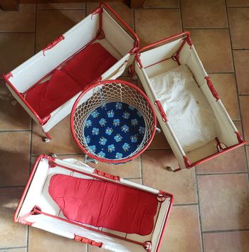 Lot mobilier poupée vintage