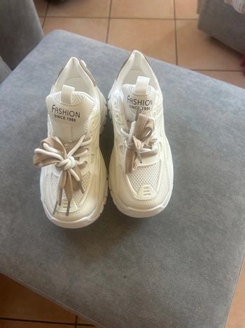 Baskets blanches Fashion