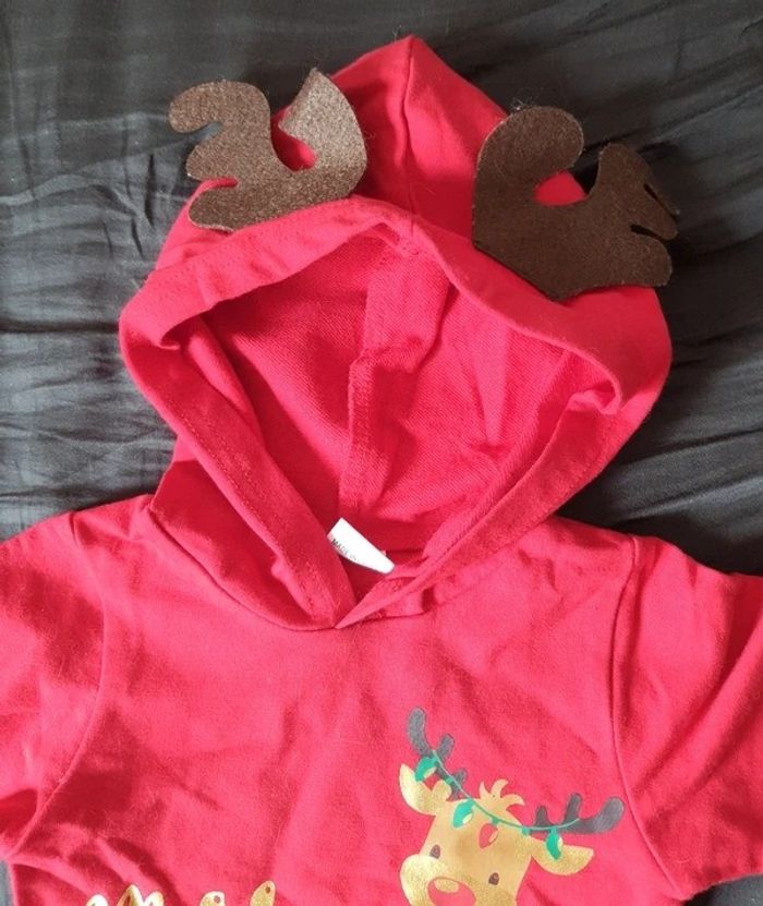 Body 0-3 mois mixte Noël