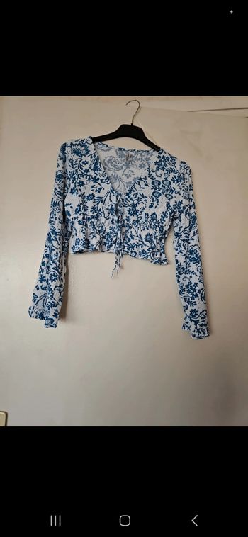 Blouse fleurie