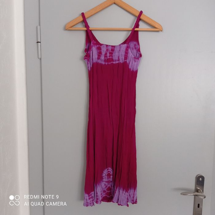 Robe rose ethnique t36/38 - photo numéro 9
