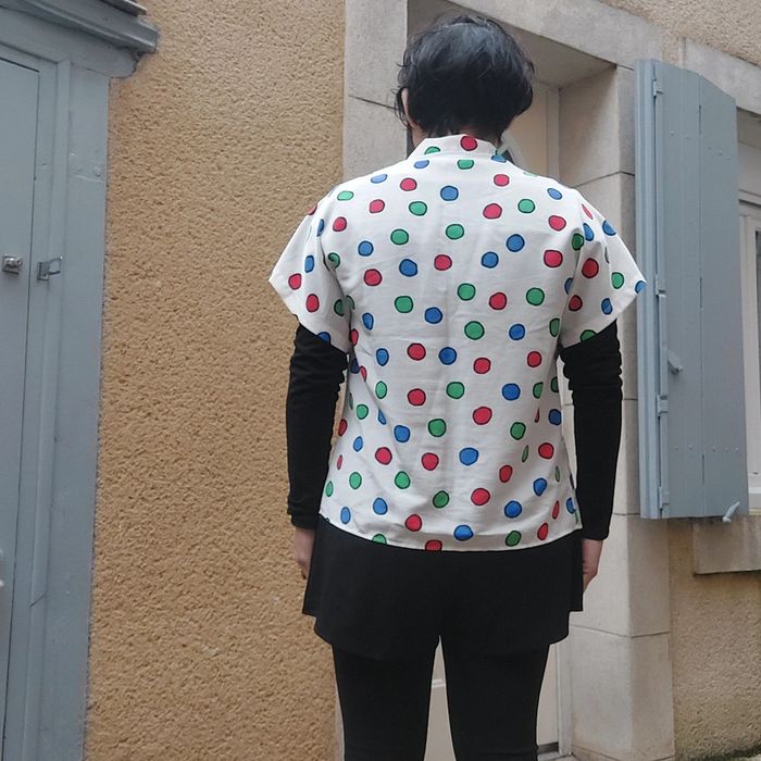 Superbe chemisier Vintage pour s/m - photo numéro 4