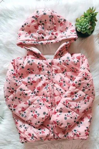 Doudoune rose