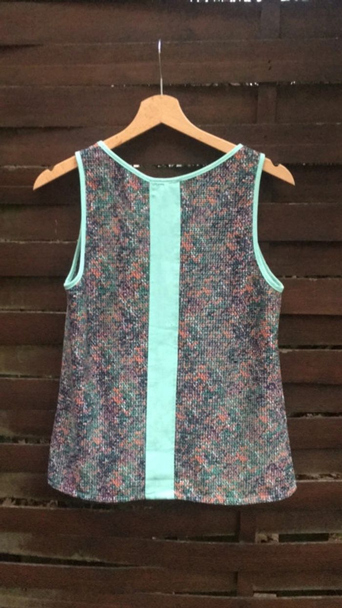 Débardeur blouse coloré - photo numéro 4