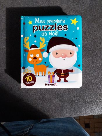 Livre Mes premiers Puzzle de Noel