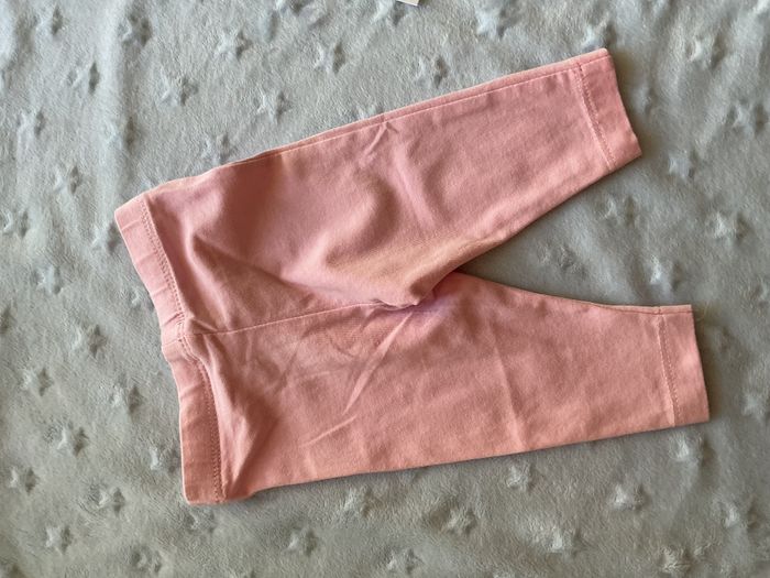 legging long rose taille élastique mots d'enfants 3 mois - photo numéro 7