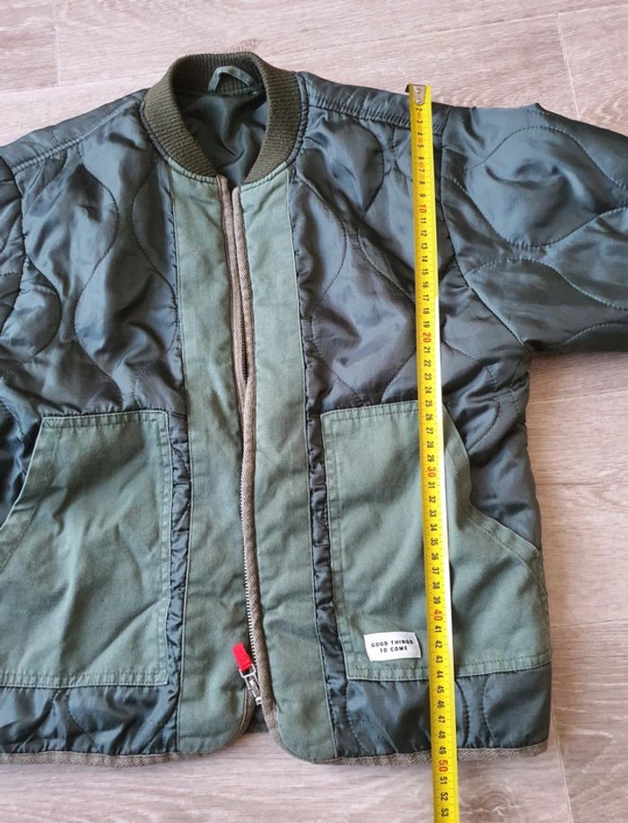 Veste aviateur style bombers taille 10 ans - photo numéro 4