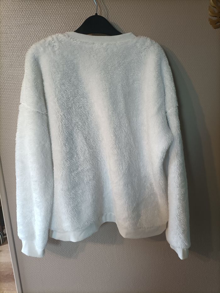 Pull de pyjama blanc motif ours ourson - photo numéro 2